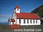 The church in Tjørnuvik